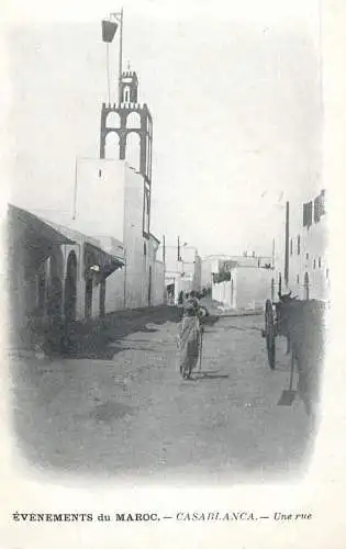 Postcard Morocco Casablanca