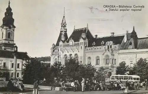 Romania Oradea Biblioteca Centrala a Sfatului Popular Regional