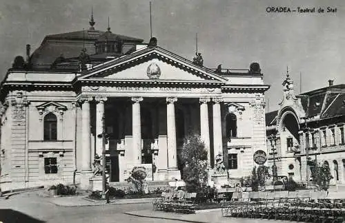 Romania Vedere din Oradea Teatrul de Stat