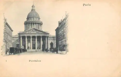 France Paris cpa Pantheon