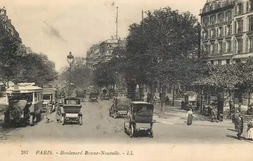 France Paris cpa Boulevard Bonne Nouvelle