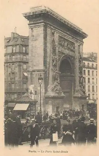 France Paris cpa la Porte Saint Denis