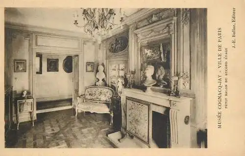 France Paris cpa musee Cognacq-Jay