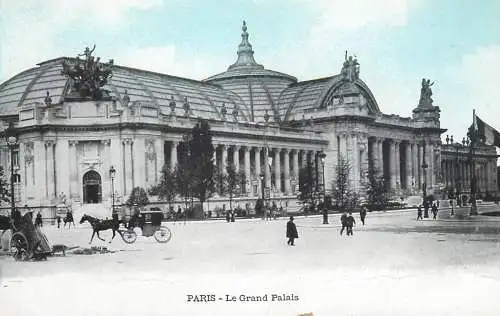 France Paris cpa le Grand Palais