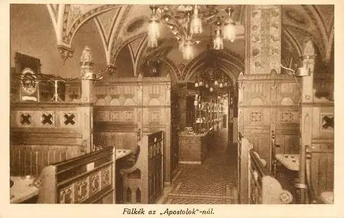 Postcard Hungary Fulkek az Apostolok-nal