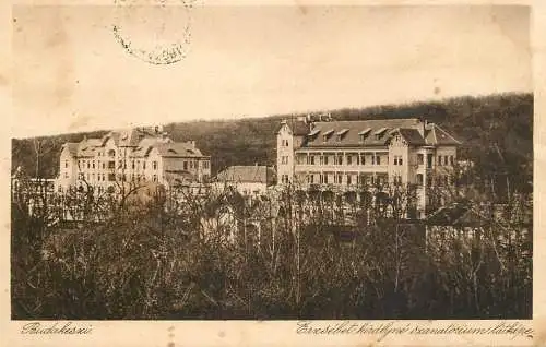Postcard Hungary Budakeszi Erszebet kiralyne szanatorium