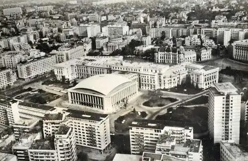 Postcard Romania Bucuresti Piata Palatului