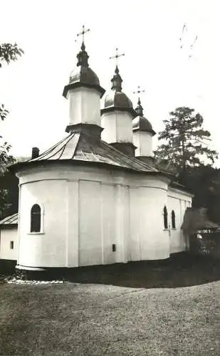 Postcard Romania Biserica Schitul Durau