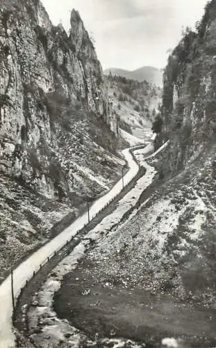 Postcard Romania Defileul Dambovicioarei