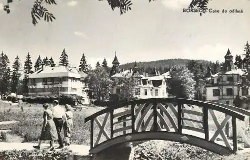 Postcard Romania Borsec casa de odihna