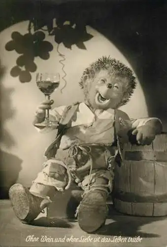 Mecki the hedgehog series - Without wine and without love life is dull