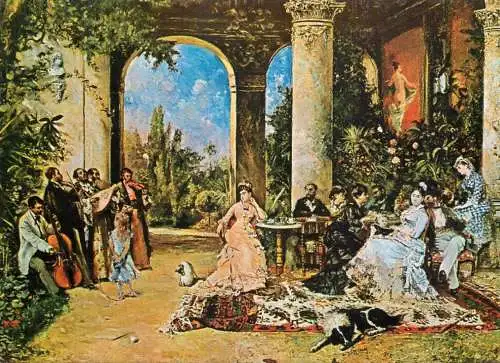 Romania fine art Theodor Aman - Petrecere cu lautari