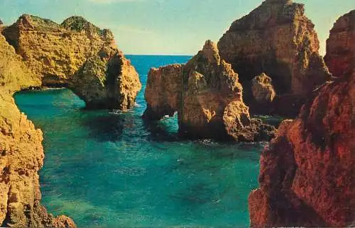 Postcard Portugal Algarve Ponta da Piedade