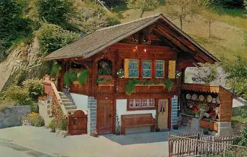 Postcard Switzerland  Interlaken Speicher bei Matten