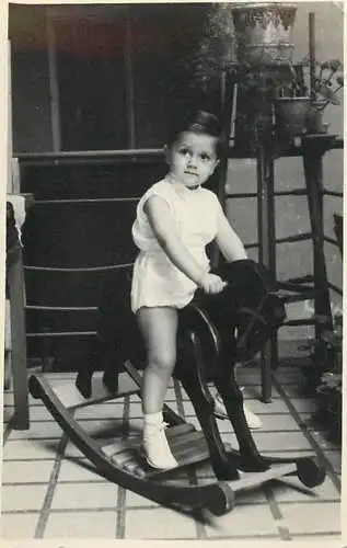 Children toys rocking horse
