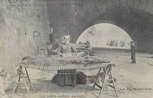 France carte d`autrefois Boulogne sur Mer La Matelassiere