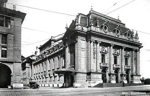 Switzerland postcard Bern stadttheater