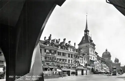 Switzerland postcard Bern Barenplatz