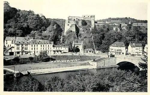 Postcard Belgium Porte de France et tunnel