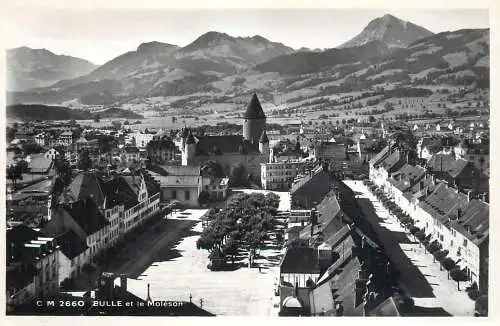 Postcard Switzerland Bulle et le Moleson