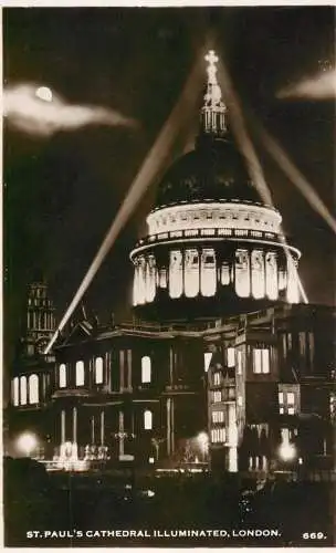 Postcard United Kingdom England London St. Paul's Cathedral