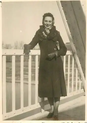 Anonymous person woman posing dated 1939