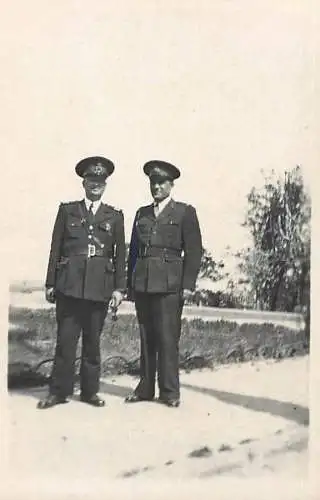 Military men Romania uniforms 1942