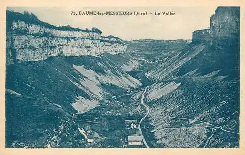 France postcard Jura > Baume-les-Messieurs