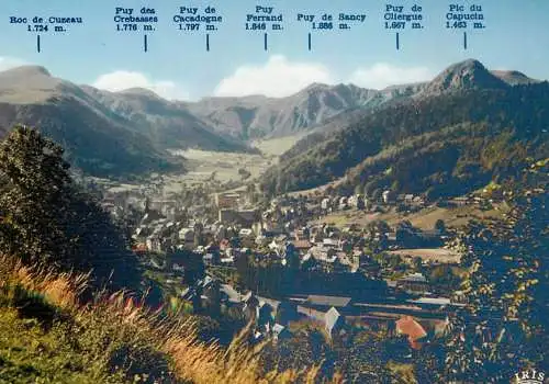 France Auvergne Mont Dore (Puy de Dome) Station thermale & touristique vue generale