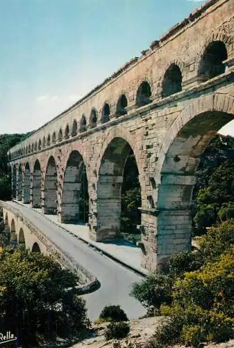 France Le Pont du Gard Aqueduc Romain