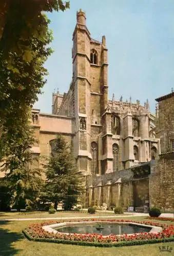 France Narbonne (Aude) Basilique Saint-Just & Jardin du Musee