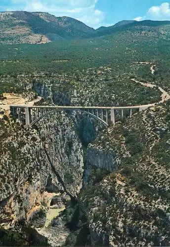 France Gorges du Verdon  La route Varoise & Pont sur l'Artuby