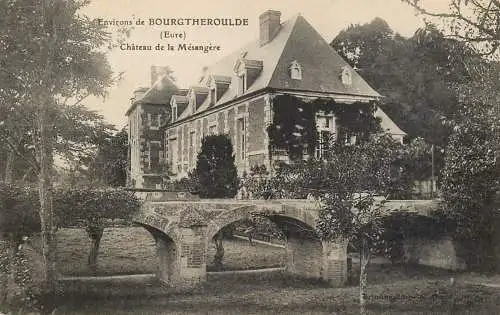 France cpa Eure > Bourgtheroulde chateau de la Mesangere