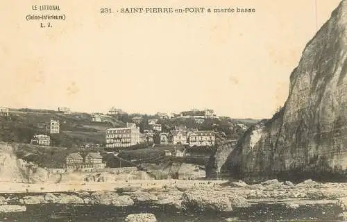 France cpa Saint Pierre en port a maree basse