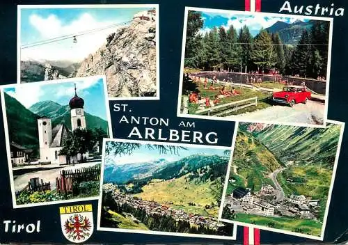 Austria St Anton am Arlberg (Tirol) multi view