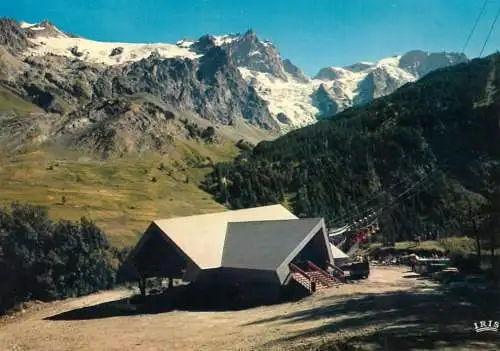 France La Grave Hautes Alpes Le nouveau telepherique