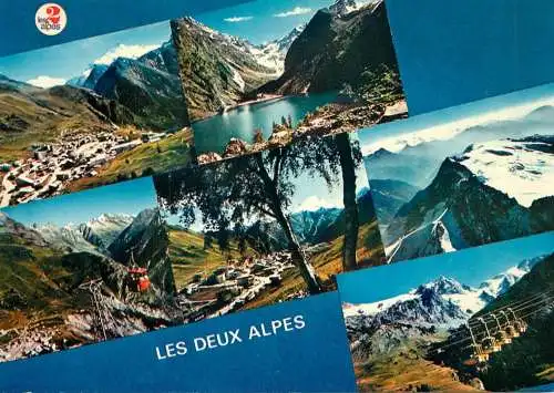 France Les Deux Alpes Lac du Lauvittel Telepherique de la Garve multi view