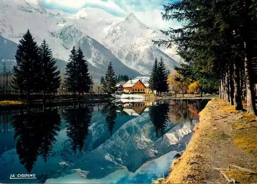 France Chamonix Mont-Blanc Lac des Gaillands