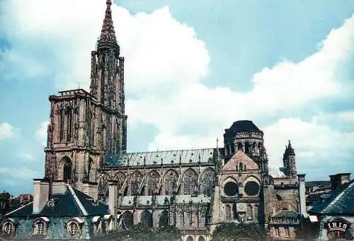 France Strasbourg La Cathedrale cote Sud