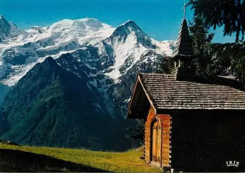 France Chamonix Mont-Blanc Chapelle de Merlet & Dome du Gouter