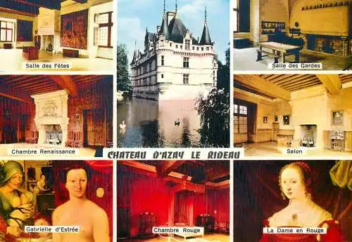 France Azay-le-Rideau le Chateau multi view