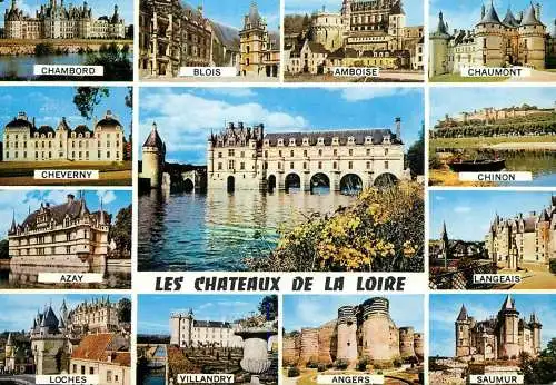 France Chateaux de la Loire multi view