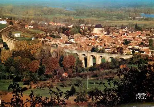 France Le Sancerrois region vignoble Saint Satur (Cher) - le viaduc