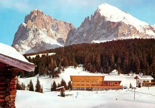 Italy Dolomiti Alpe di Siusi Gruppo Sassolungo Albergo Floralpina