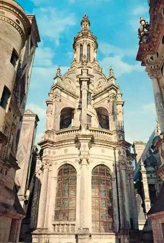 France Chambord (Loir-et-Cher) - le Chateau detail