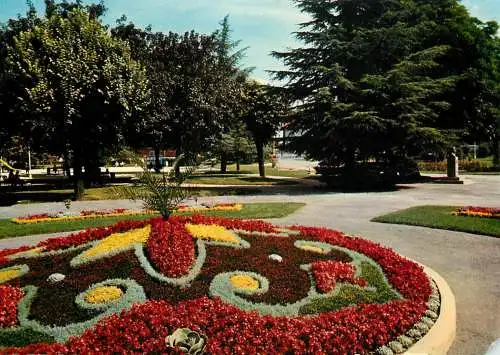 France Annemasse (Haute-Savoie) un coin fleuri du parc