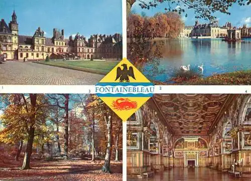 France Fontainebleau (Seine et Marne)s multi view