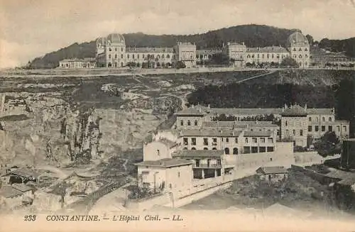 Africa postcard Algeria  Constantine l'hopital civil