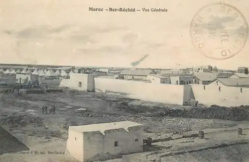 Africa postcard Morocco Ber Rechid
