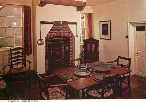 Postcard United Kingdom England Susanna Wesleyț s kitchen